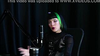 Famous Carol prefers hard gangbang in sheer red