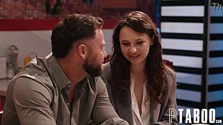 Seth Liz Jordan Sneak Blowjob And Ass Play At Diner With Teens