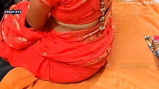 Crazy-xyz Desi Village Bhabhi Tight Pussy Hard Sex Video Indian Slut Wife Wearing Beautiful Red Saree