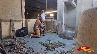 I Paid with Cans and Money to Eat the Dyke's Ass