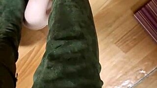 Elza Kom Invites You to Play with Her Big Cock and Fetish Toys