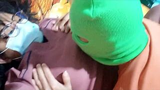 Stepfather Punishes Stepmom with Sex After Work