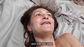 Step-bro's bathroom prank backfires as step-sis catches and fucks him hard