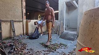 I Paid with Cans and Money to Eat the Dyke's Ass