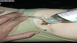 Trailer Candy Enjoys Vaginal Sex in Beige Panties