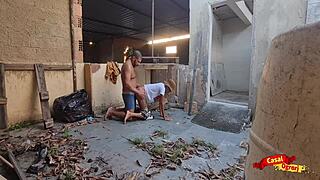 I Paid with Cans and Money to Eat the Dyke's Ass