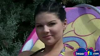 Hot Brunette Medium Tits And Perfect Curves Closeup Pussy