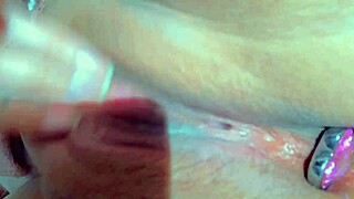 Girl in joi pov uses dildo for anal masturbation, asking if you want to fuck her.