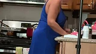 Sexy Blonde Wife in Everyday Life!