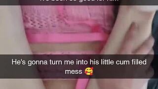 Cheating Milf Wife Bred and Creampied in Snapchat Compilation