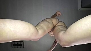 hot tattooed babe dancing nude with two angles 😍