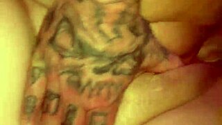 Thick amateur in missionary pose with partner