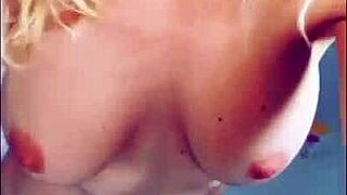 Dirty Milf Flashes and Has Outdoor Sex