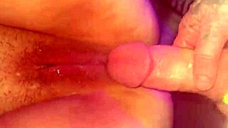 Thick amateur in missionary pose with partner