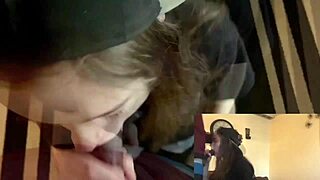 Lesbian best friend sucks big black cock just to have a place to stay