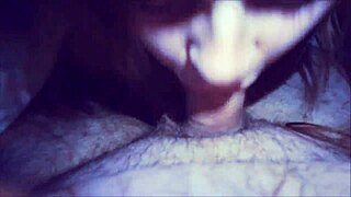 Girlfriend Gets Desert in Bed - Hot Teen 18+ Gets Cumshot