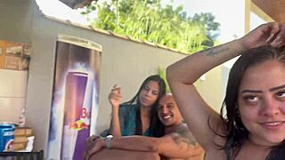 Young Influencers Leaked Online In Anal Assfucking Exchange With Couple In Pool Part One