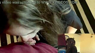 Lesbian best friend sucks big black cock just to have a place to stay