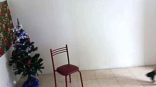 the charm of christmas porn latina stepmother does an innovative dance with fine lingerie from colombia her vagina is delicious