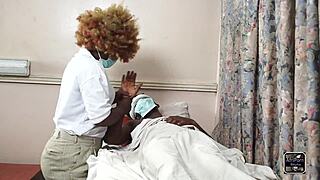 I'm a female docter all alone with my male patints, feeling so nervous