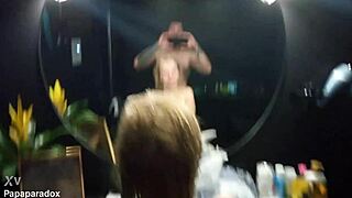 Eighteen year old teen has first fuck in mall with skinny student