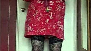 bisexual crossdresser loves piss that much he wants to swallow yours right from out of your bladder