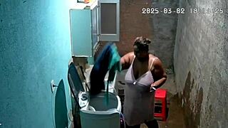 Hidden Camera: Neighbor Masturbates in Backyard, Watched by Neighbor!