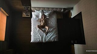 the best view - she loves herself in the bed