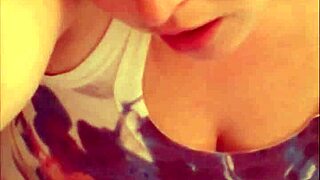 close-up view of a pierced shaved pussy peeing in amateur homemade compilation