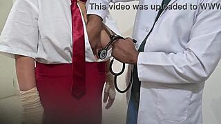 Indian Doctor Assists Student in Hospital