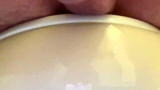 free hands, cumming on my cock, can't stop licking the dripping