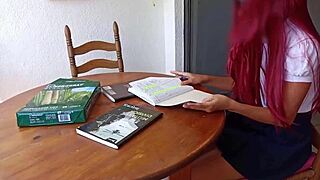 stepmom 18 and stepsister fucking double home temptation at university!