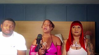 Homebody feels intense pleasure in 10 man gangbang orgy