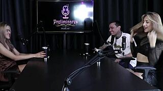 Yasmin Pariz Fails Blowjob On Sheer Red