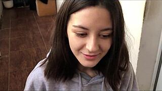 I jerked on the balcony