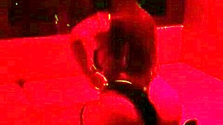 married woman facing a line of dick at the glory hole and taking cum in her pussy karenkiss