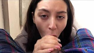 I jerked on the balcony