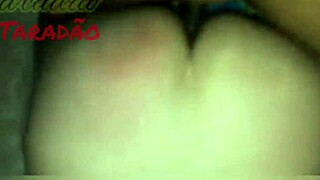 enchendo o cu da puta de porra