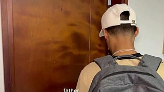 my stepmother rides my big cock with her big ebony ass latina milf fucks the big cock of her stepson