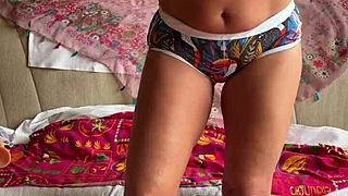 Ketria's Anal Adventure on the Chair, Sitting and Fucking Her Delicious Ass