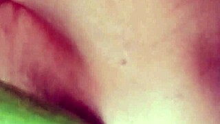 Sister Bath Time Fuck Pussy with Sponge Gourd