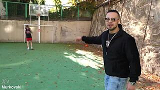 Street Pickup Artist Meets Basketball Player