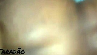 Latina Gets Cum in Her Ass During Homemade Blowbang