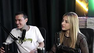 Yasmin Pariz Fails Blowjob On Sheer Red