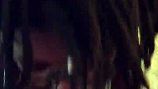 She swallows that big black cock