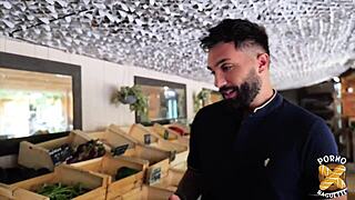 Pam, the blonde with big tits, gets smeared as she desired