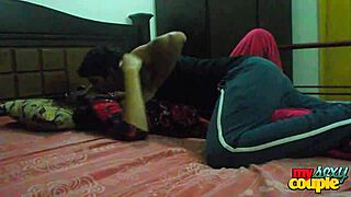 Bhabhi, are you ready to get fucked in salwar suit on bed?