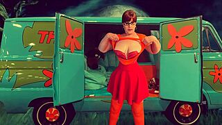 granny velma dinkleys haunted mystery fuck & creampie