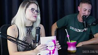 jujube delicia in bora cast with bruna carlos sheer red lingerie