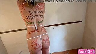 Crazy Husband Kinky Body Writing Fetish